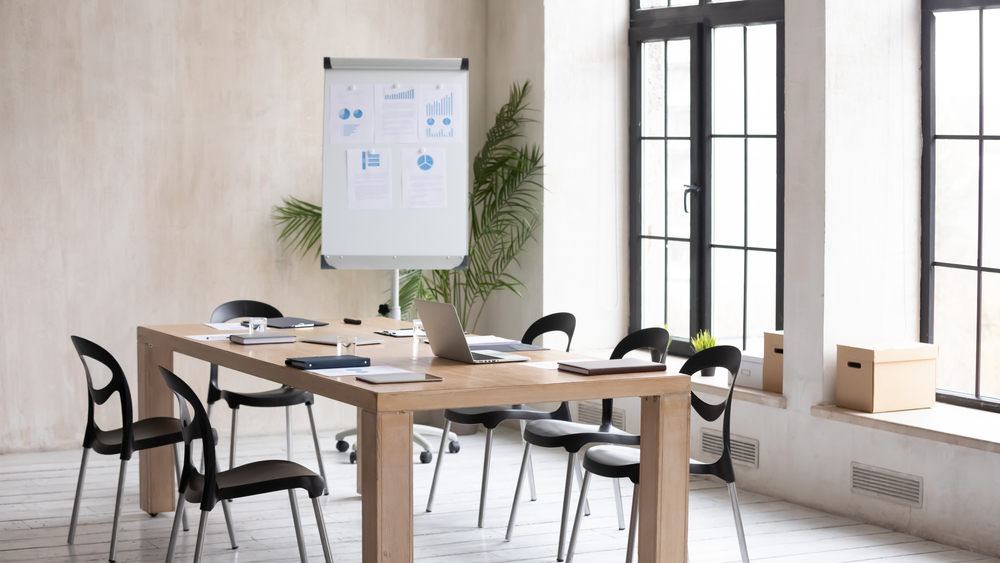 empty modern space for meeting
